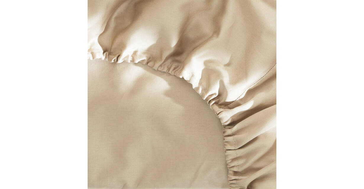 Damai Hoeslaken Organic Satijn topper 15 cm