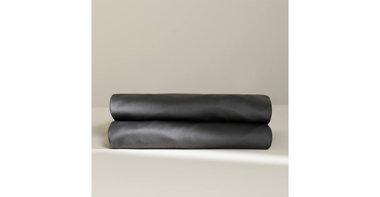 Damai Hoeslaken Organic Satijn topper single split 15 cm