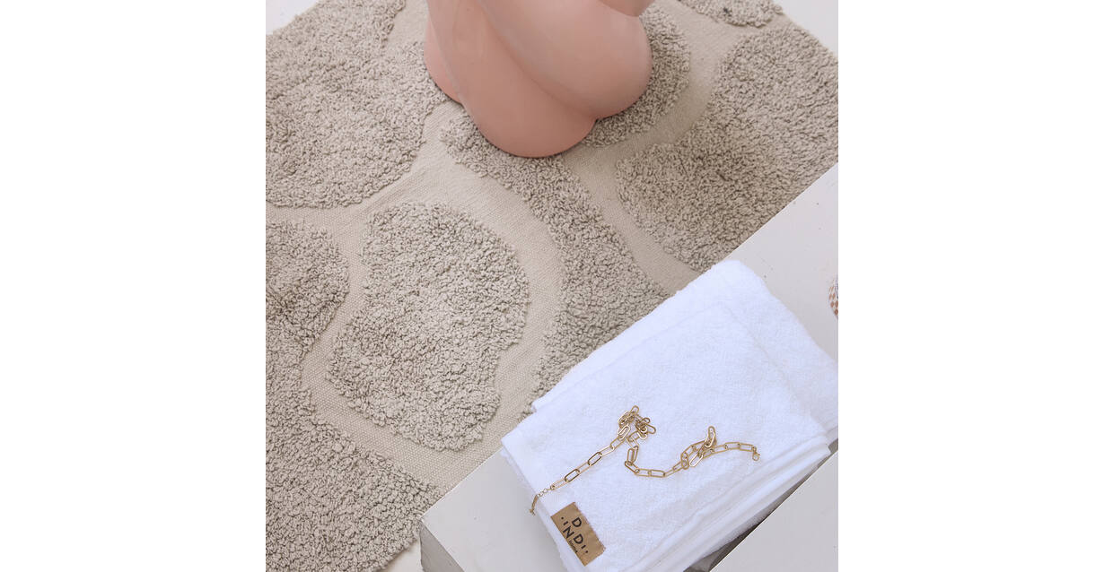 Dindi Home Badmat Pure & Pretty
