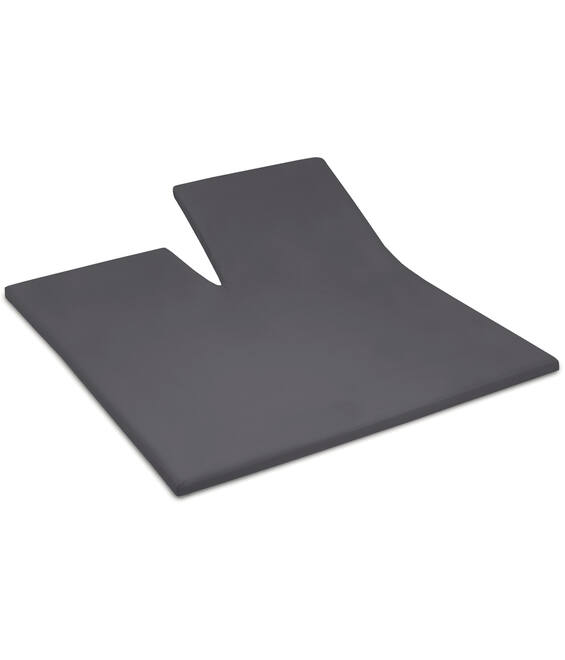 Damai Hoeslaken Organic Satijn topper single split 15 cm