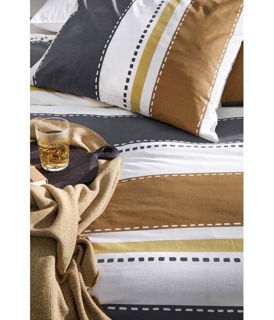 Walra Dekbedovertrek Stripes & Stitches