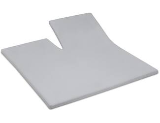 Damai Hoeslaken Organic Satijn topper single split 15 cm