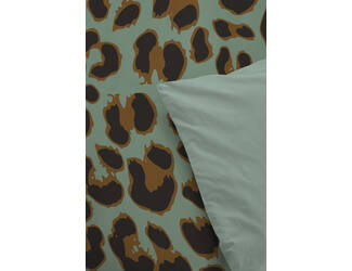 Byrklund Dekbedovertrek Lazy Leopard
