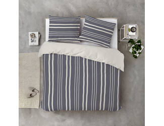 Byrklund Dekbedovertrek Steady Stripes